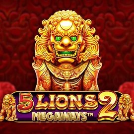 Slots logo of 5 Lions Megaways 2 from Pragmatic Play at Cobra Casino