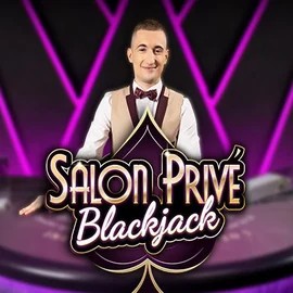 Blackjack Salon Privé slot visual from Ezugi available on cobracasino.pro