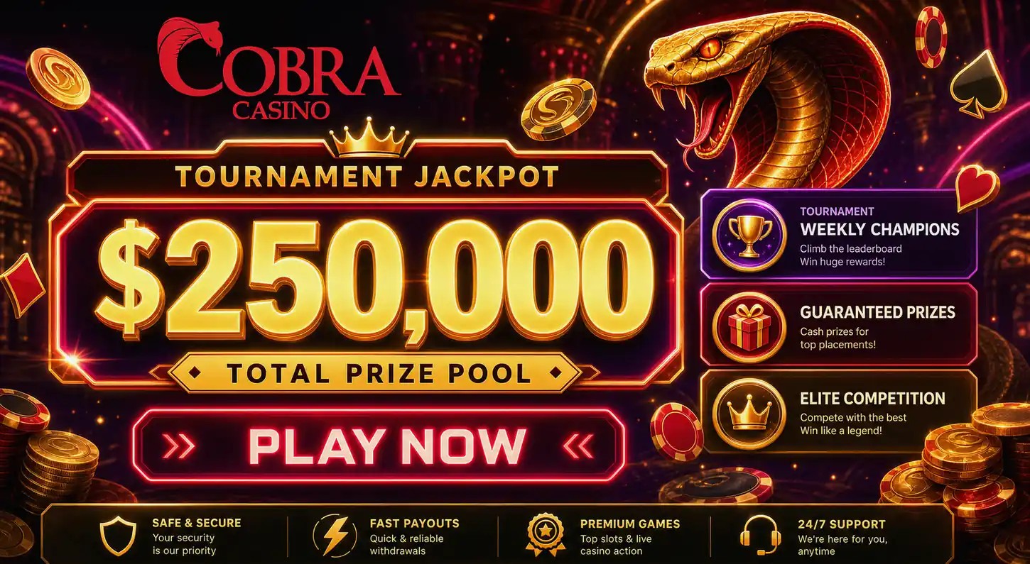 Casino tournament banner with prize pool and leaderboard for LalaBet Casino, localized for AU.