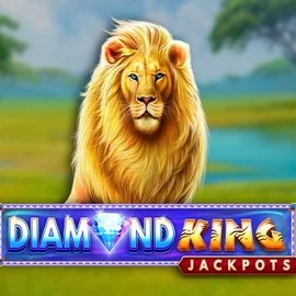 Diamond King Jackpots logo – Jackpots by SpinPlay Games at Cobra Casino