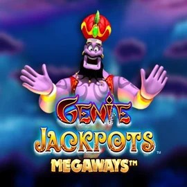 Genie Jackpots Megaways logo by Blueprint Gaming at Cobra Casino