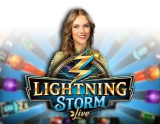 Lightning Storm logo – Live Casino by Evolution at Cobra Casino