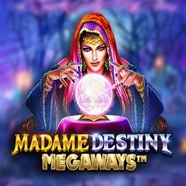 Madame Destiny Megaways logo by Pragmatic Play Cobra Casino