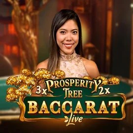 Prosperity Tree Baccarat casino game by Evolution – featured logo at Cobra Casino