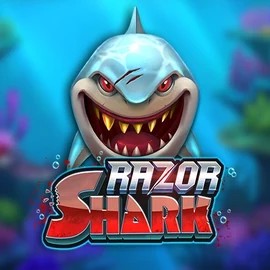 Official Slots logo: Razor Shark by Push Gaming at Cobra Casino